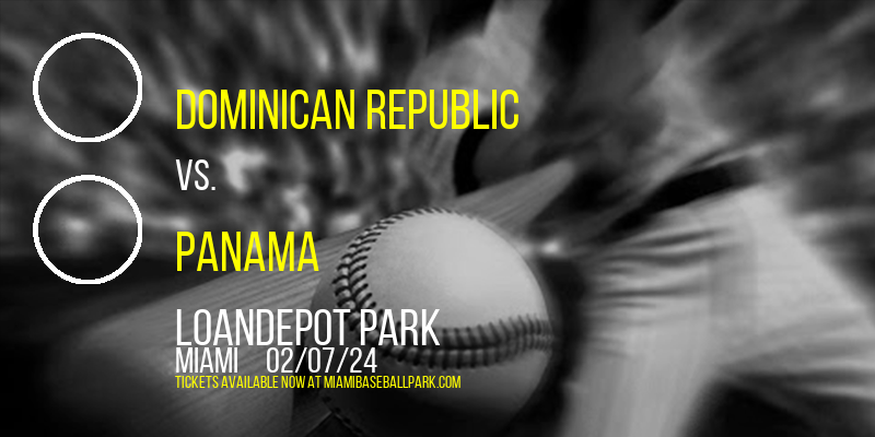 Serie del Caribe at loanDepot park